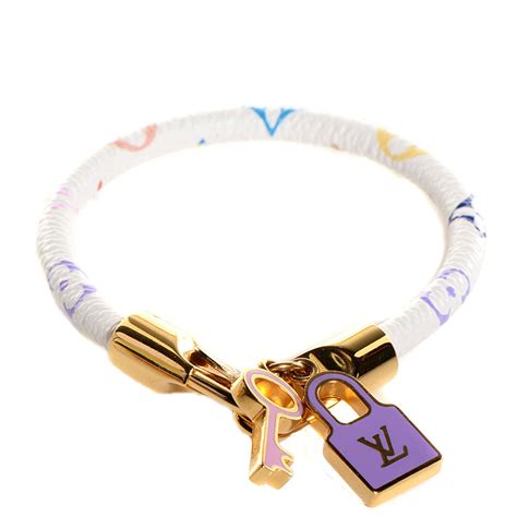 louis vuitton multicolore luck it bracelet|Louis Vuitton Monogram Multicolor Luck It Bracelet White.